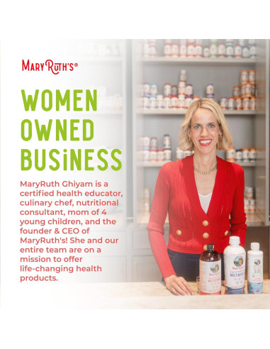 Multivitaminas Líquidas MaryRuth 946 ml | Veganas | Sin Azúcar