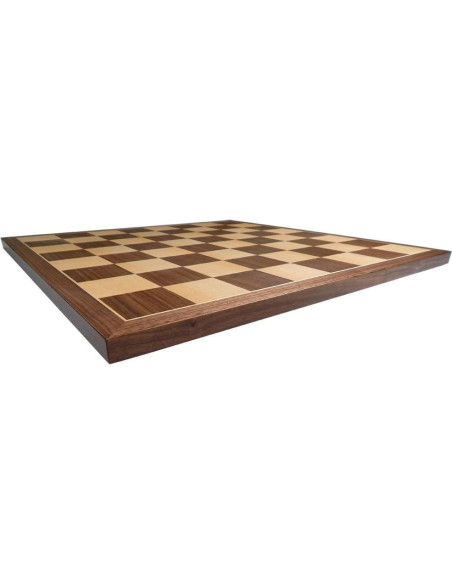 Tablero de Ajedrez Extra Grande Apollo 50.8 cm Madera Nogal Tablero de Ajedrez Extra Grande Apollo 50.8 cm Madera Nogal