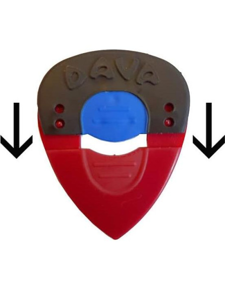 Púas de guitarra Dava Click - Pack de 2 - Extra gruesas Púas de guitarra Dava Click - Pack de 2 - Extra gruesas