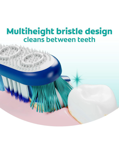 Cepillo de Dientes Suave Colgate 360 Total Boca - Paquete de 5