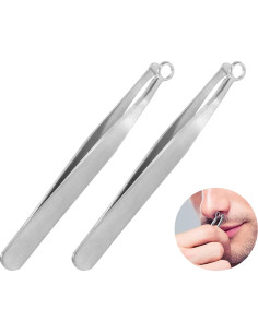 Pinzas Recortadoras de Vello Nasal JULAR Acero Inoxidable 2