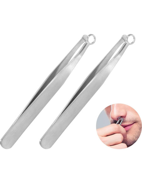 Pinzas Recortadoras de Vello Nasal JULAR Acero Inoxidable Pinzas Recortadoras de Vello Nasal JULAR Acero Inoxidable