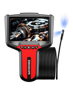 Cámara Endoscópica TGJOR Doble Lente 5m 1080P con Luz