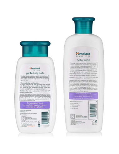 Himalaya Baño Suave y Loción para Bebés 200g - Hidratación