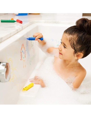 Crayones de Baño Lavables Munchkin 10 Piezas No Tóxicos