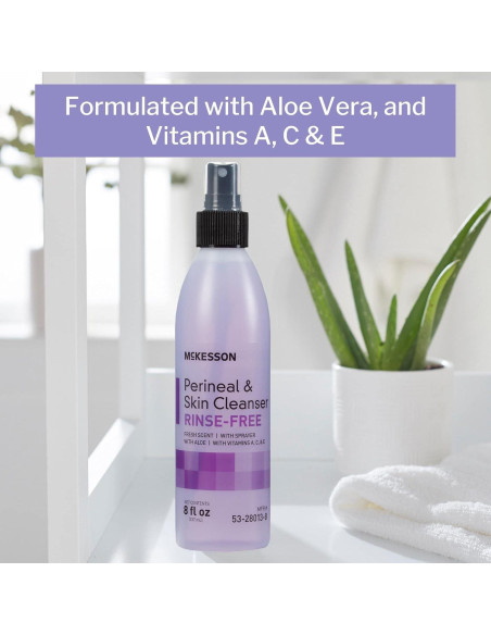 Jabón Perineal Sin Enjuague McKesson 227 g con Aloe Vera Jabón Perineal Sin Enjuague McKesson 227 g con Aloe Vera