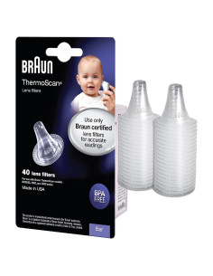 Filtros de Lente Braun ThermoScan 40 Piezas Desechables