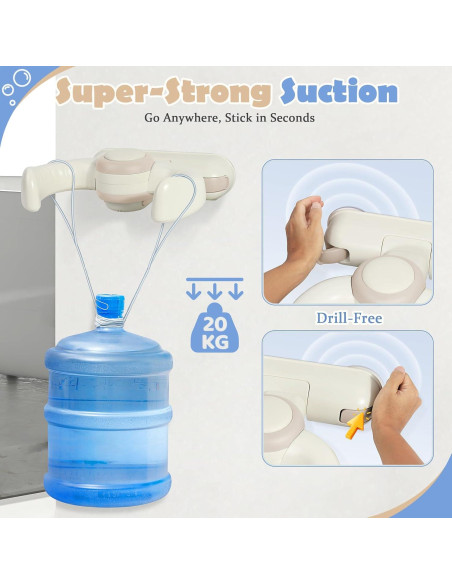 Soporte de Ducha Plegable para Bebés IvyWind - Altura Ajustable Soporte de Ducha Plegable para Bebés IvyWind - Altura Ajustable