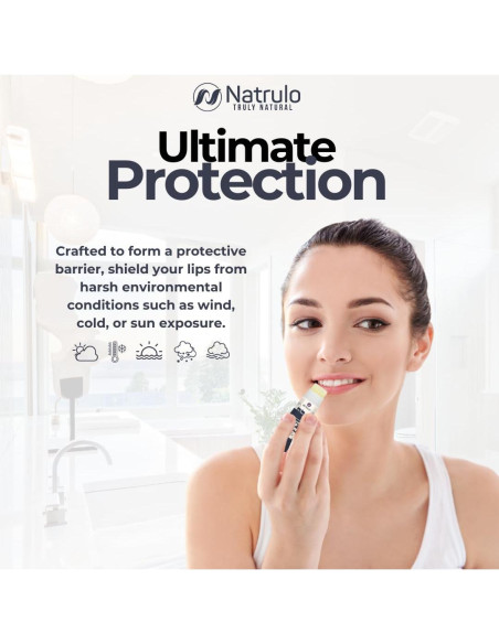 Bálsamo Labial Natural Natrulo - Grasa de Res y Cera de Abejas - Hidratante Sabor Fresa Bálsamo Labial Natural Natrulo - Grasa de Res y Cera de Abejas - Hidratante Sabor Fresa