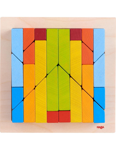 Juego de Bloques de Madera HABA 28 Piezas Montessori 3+
