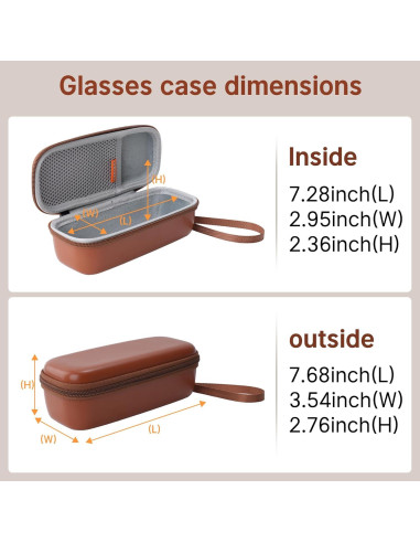 Estuche Duro de Transporte Hibloks para Gafas Ray-Ban Meta