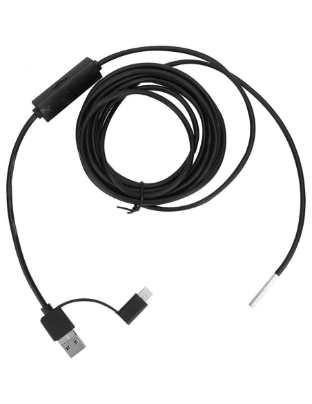 Endoscopio 3 en 1 WALFRONT 5m IP67 Lente 3.9mm HD 1280x720 Endoscopio 3 en 1 WALFRONT 5m IP67 Lente 3.9mm HD 1280x720