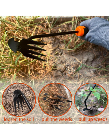 Herramienta de Desmalezado BRETREEAD 3 Piezas Acero Inoxidable Herramienta de Desmalezado BRETREEAD 3 Piezas Acero Inoxidable