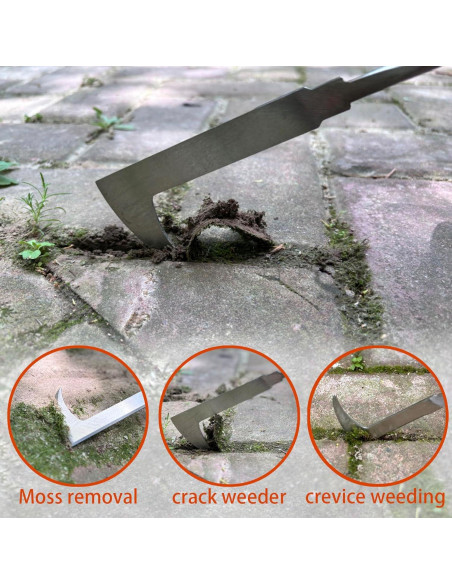 Herramienta de Desmalezado BRETREEAD 3 Piezas Acero Inoxidable Herramienta de Desmalezado BRETREEAD 3 Piezas Acero Inoxidable