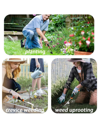 Herramienta de Desmalezado BRETREEAD 3 Piezas Acero Inoxidable