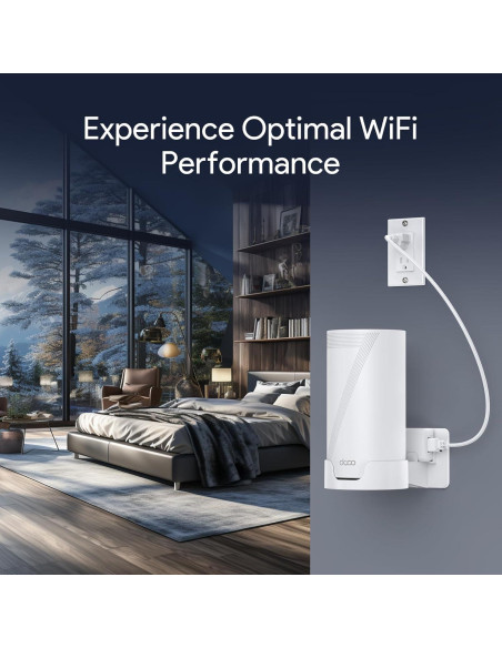 Soporte de Montaje en Pared WiFi 7 Deco XLTTYWL - Blanco Soporte de Montaje en Pared WiFi 7 Deco XLTTYWL - Blanco