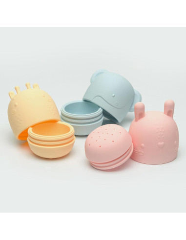 Juguetes de Baño de Silicona Loulou Lollipop Multicolor