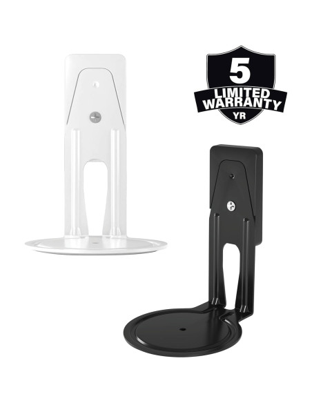 Soportes de pared fijos Sanus para altavoces Sonos Era 100 - Negro Soportes de pared fijos Sanus para altavoces Sonos Era 100 - Negro