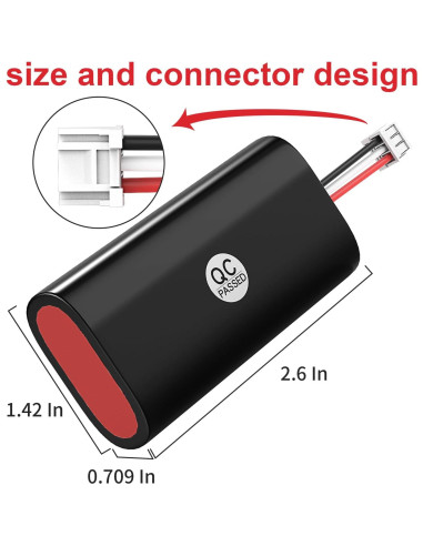 Batería de Reemplazo 6000mAh para Altavoz Bluetooth Sonos Roam