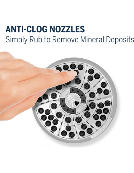 Cabezal de Ducha Waterpik PowerPulse XAS-613E, 6 Modos, Cromo Cabezal de Ducha Waterpik PowerPulse XAS-613E, 6 Modos, Cromo