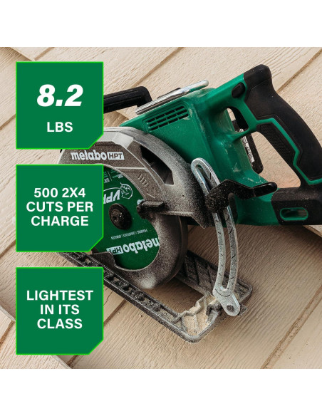 Sierra Circular Metabo HPT 36V Mango Trasero 5.57 kg Sierra Circular Metabo HPT 36V Mango Trasero 5.57 kg