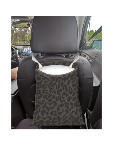 Bolsa de Basura para Auto APVDSH Estampado Leopardo 5L
