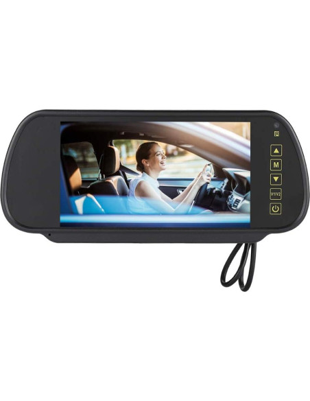 Monitor de Espejo Retrovisor 7" Mxzzand con Dimming Automático Monitor de Espejo Retrovisor 7" Mxzzand con Dimming Automático