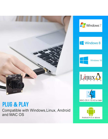 Cámara USB 3.0 ALPCAM 2MP 1080P con lente 100 Cámara USB 3.0 ALPCAM 2MP 1080P con lente 100