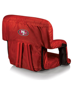 Silla Reclinable Portátil Picnic Time NFL San Francisco 49ers