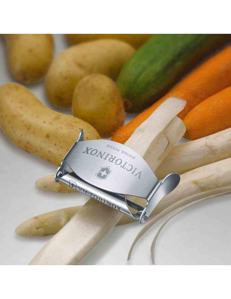 Pelador de Acero Inoxidable Victorinox 7.6074 - Suizo Pelador de Acero Inoxidable Victorinox 7.6074 - Suizo