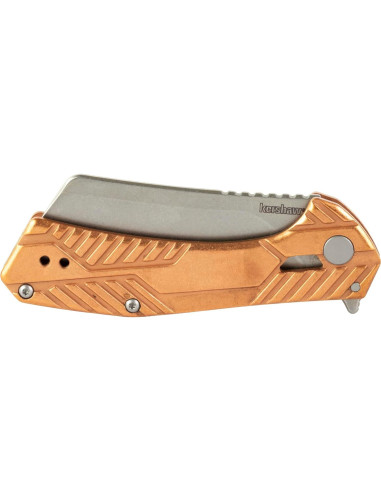 Cuchillo Plegable Kershaw 3445CU de 7.4 cm con Mango de Cobre