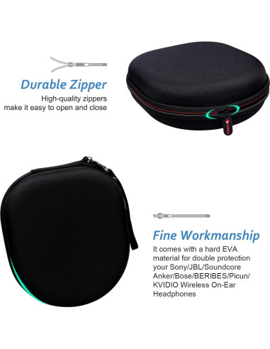 Funda Dura para Auriculares XANAD Compatible con Sony JBL Bose