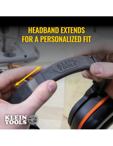 Orejeras Detrás de la Cabeza Klein Tools 60613, Protección Auditiva
