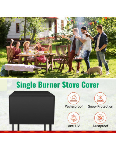 Cubierta Impermeable iCOVER para Estufa de un Solo Quemador