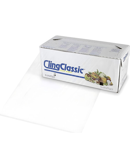 Film Plástico para Alimentos Pokanic 30 cm x 610 m Cortador ZipSafe Film Plástico para Alimentos Pokanic 30 cm x 610 m Cortador ZipSafe