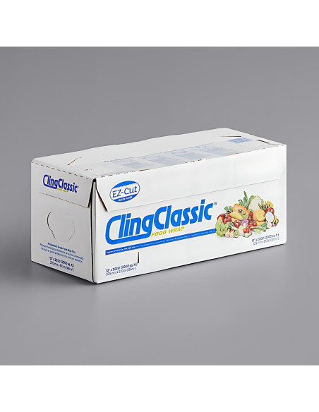 Film Plástico para Alimentos Pokanic 30 cm x 610 m Cortador ZipSafe Film Plástico para Alimentos Pokanic 30 cm x 610 m Cortador ZipSafe