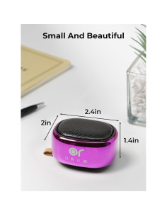 Altavoz Bluetooth Portátil OROW C1 Mini 5.1cm Púrpura 2