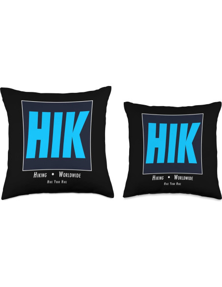 Almohada HIK 16x16 para Amantes de la Naturaleza Almohada HIK 16x16 para Amantes de la Naturaleza