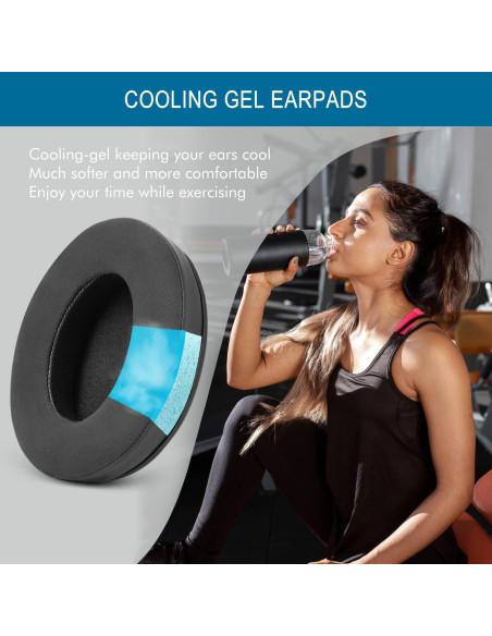 Almohadillas de Gel Refrigerante GVOEARS para Sennheiser HD280 Almohadillas de Gel Refrigerante GVOEARS para Sennheiser HD280