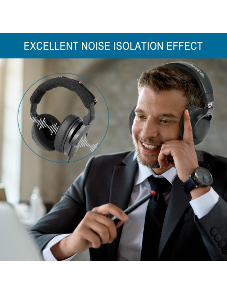 Almohadillas de Gel Refrigerante GVOEARS para Sennheiser HD280 Almohadillas de Gel Refrigerante GVOEARS para Sennheiser HD280