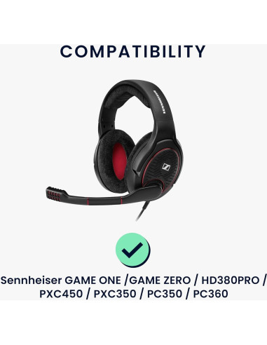 Almohadillas de Reemplazo KW-Mobile para Auriculares Sennheiser