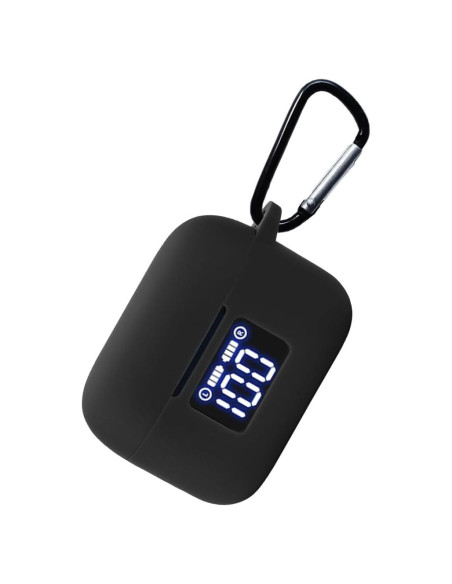 Funda de Silicona SMAATE para Auriculares TOZO T21 - Negra Funda de Silicona SMAATE para Auriculares TOZO T21 - Negra