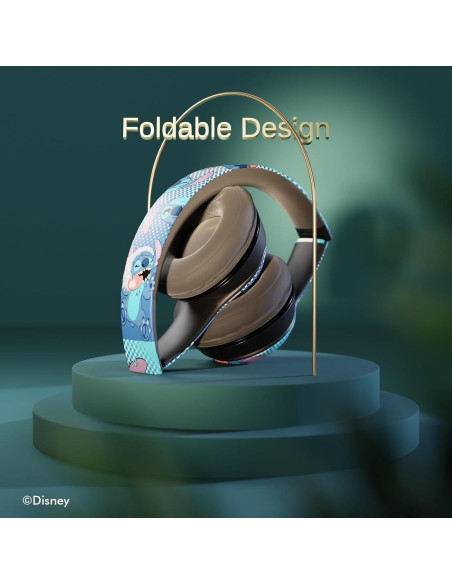 Auriculares Bluetooth iJoy Lilo y Stitch Plegables con Micrófono Auriculares Bluetooth iJoy Lilo y Stitch Plegables con Micrófono