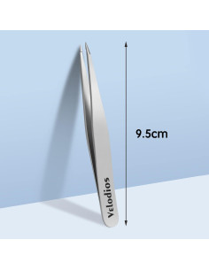 Pinzas Puntiagudas Velodios de Acero Inoxidable para Cejas 2