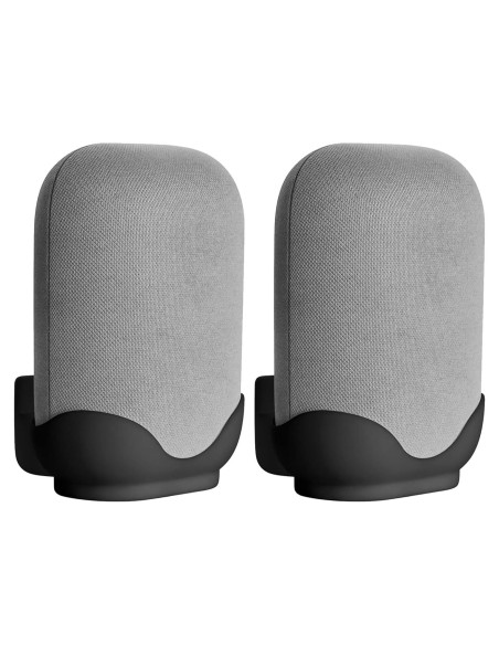 Soporte de Pared para Google Nest Audio honecumi 2 Pack Negro Soporte de Pared para Google Nest Audio honecumi 2 Pack Negro