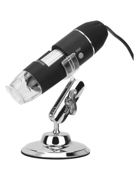 Microscopio Digital FTVOGUE 1600X USB HD con Soporte Microscopio Digital FTVOGUE 1600X USB HD con Soporte