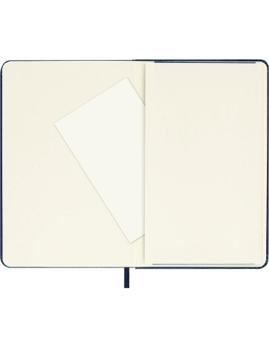Cuaderno Moleskine Tapa Dura Pocket Rayado Azul Zafiro 192 Páginas