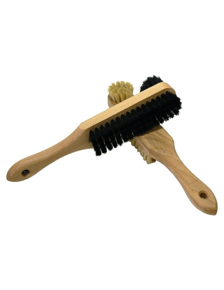 Juego de Cepillos para Zapatos Valentino Garemi - 100% Pelo de Caballo Juego de Cepillos para Zapatos Valentino Garemi - 100% Pelo de Caballo