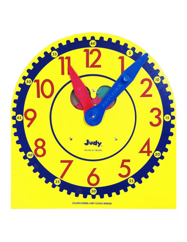 Reloj de Enseñanza Judy Carson Dellosa 34 cm para Niños