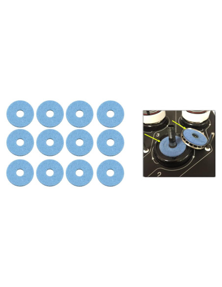 Fieltro de Disco de Tensión Brother S36299001 12-Pack Azul Fieltro de Disco de Tensión Brother S36299001 12-Pack Azul